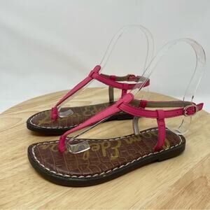Sam Edelman Girls Thong Sandals Pink Size 12 New